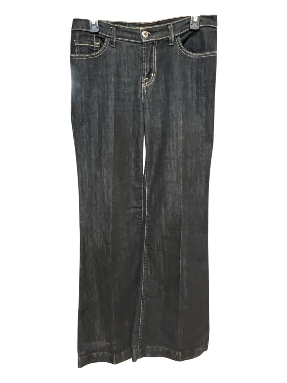 EUC David Kahn Wear Me Away Black Flare Jeans | Size 28